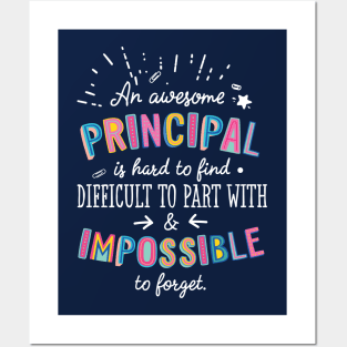 An awesome Principal Gift Idea - Impossible to Forget Quote Posters and Art